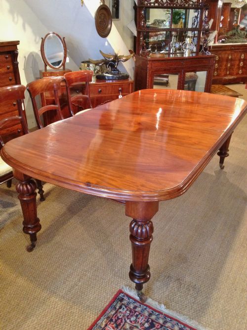 fig 1. mahogany dining table