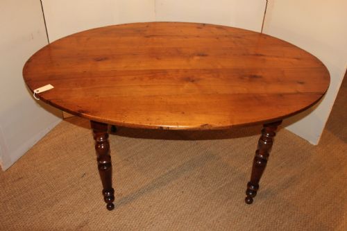 Oval Cherrywood Farm Table