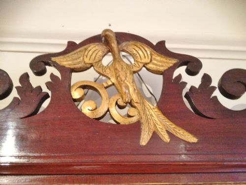 fig 1. Mirror mahogany c1920