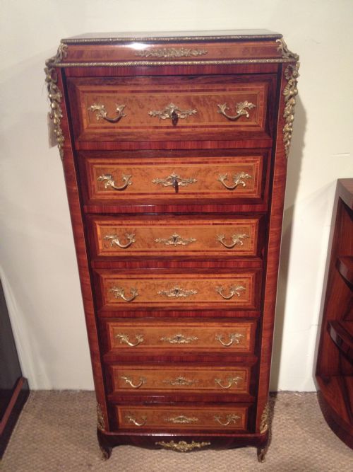 Napoleon III Tall Chest of Drawers