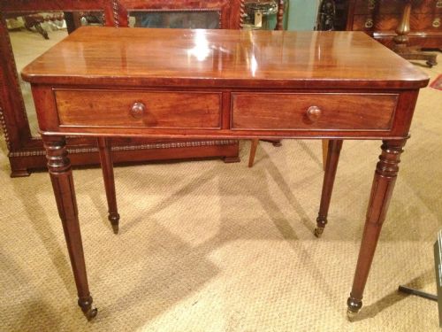 Mahogany Side/writing Table