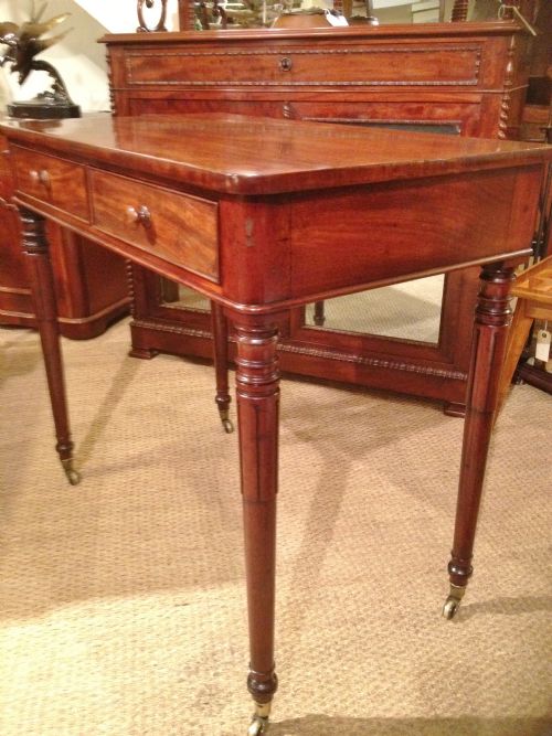 fig 1. Mahogany side/writing table