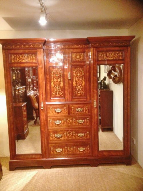 Wardrobe and Dressing Table