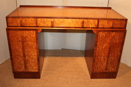 Art Deco Dressing Table and Matching Stool