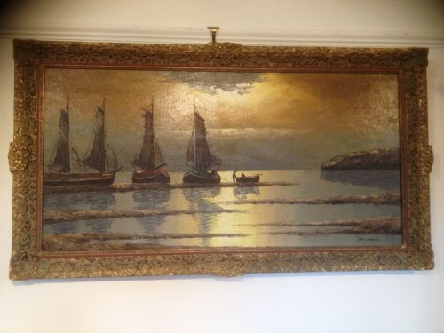 Marine Oil Painting