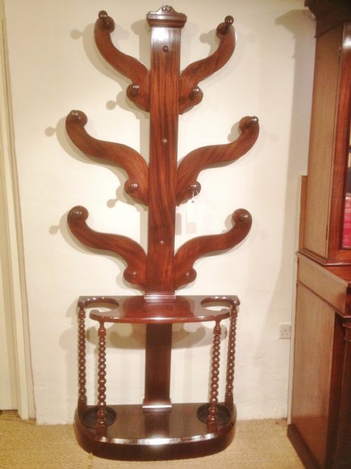 Mahogany Hallstand