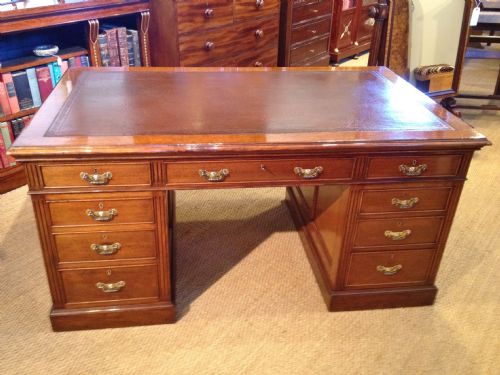 fig 2. MAHOGANY DESK