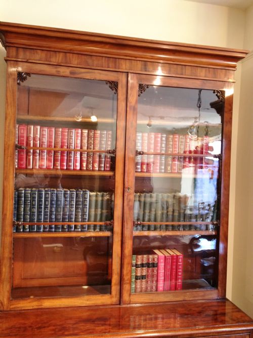 fig 2. MAHOGANY BOOKCASE