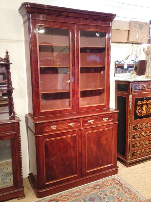 Mahogany Bookcase