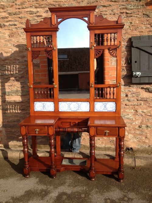 Hallstand Edwardian Mahogany