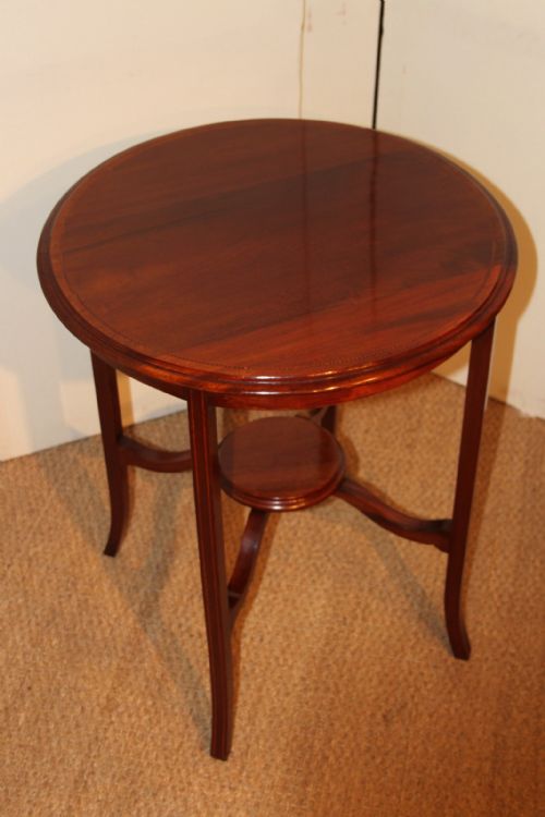 Edwardian Mahogany Side Table