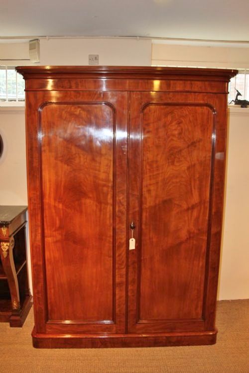 Victorian Mahogany 2 Door Wardrobe