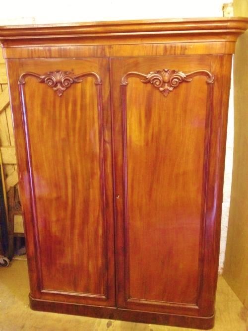 Mahogany Wardrobe C1860