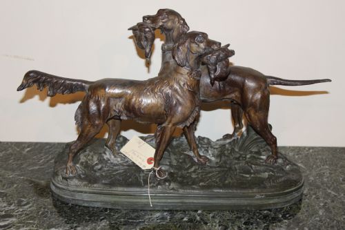 Spelter Hunting Dogs