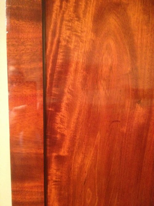 fig 2. MAHOGANY LINEN PRESS