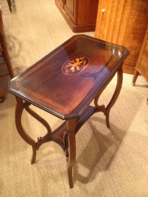 Occasional Table Edwardian Rosewood