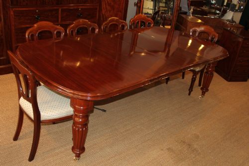 Victorian Mahogany Extending Dining Table