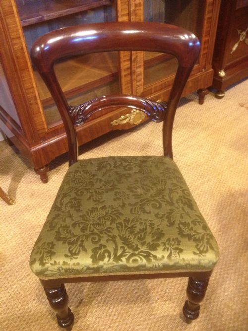 Mahogany Dining Chairs C 1860