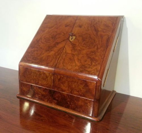 Walnut Stationery Box