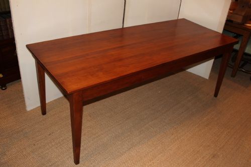 Cherrywood Farmhouse Table / Kitchen Table / Dining Table