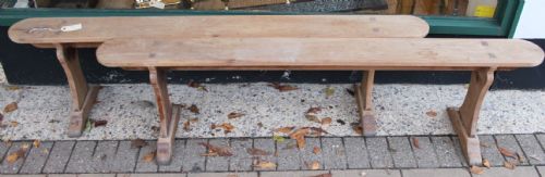 Pair of Cherrywood Benches