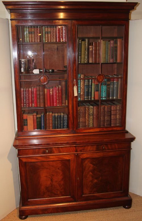 Georgian Mahogany Bookcase