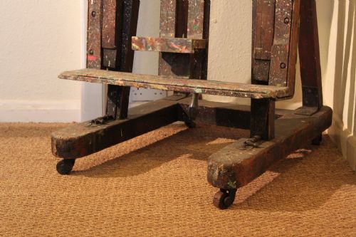 fig 1. VICTORIAN STUDIO EASEL