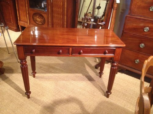 Mahogany Side Table/desk