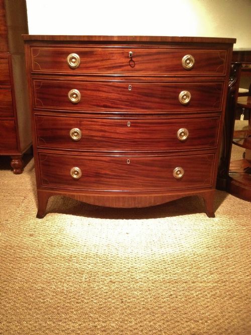 Bow Front Chest of Drawers