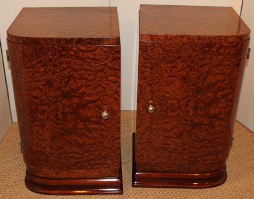 Art Deco Bedside Cabinets