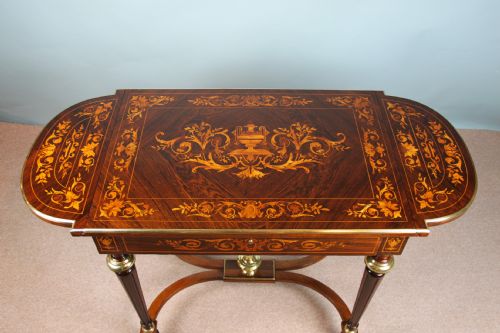 Napoleon III Rosewood Sofa Table