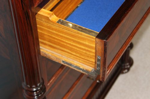fig 2. Tall rosewood chest of drawers