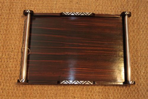 Art Deco Rosewood Tray