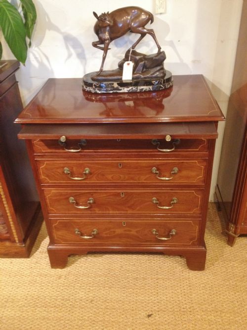 fig 2. MAHOGANY CHEST OF DRAWERS
