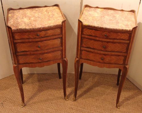 Pair of Bedside Cabinets