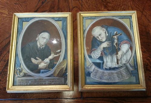 Pair Italian Saints