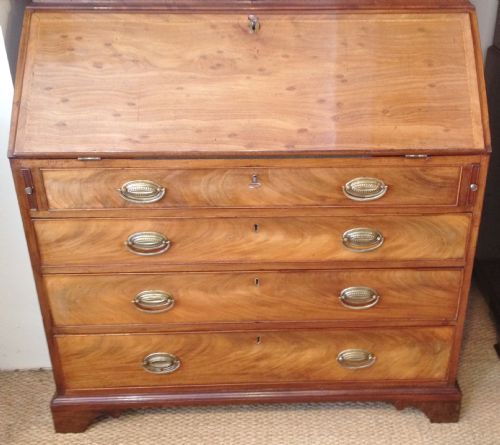 fig 1. MAHOGANY BOOKCASE GEORGIAN