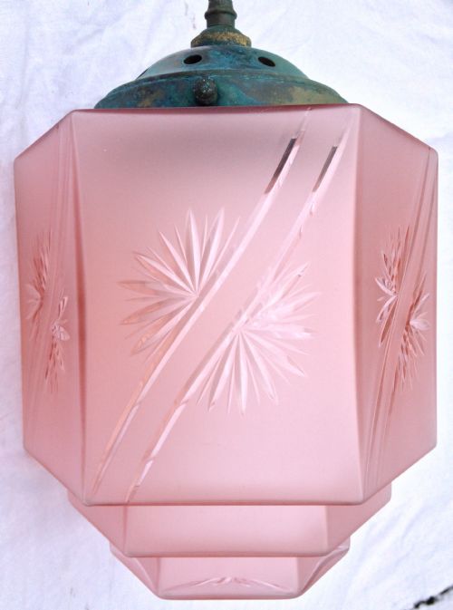 Art Deco Glass Shade