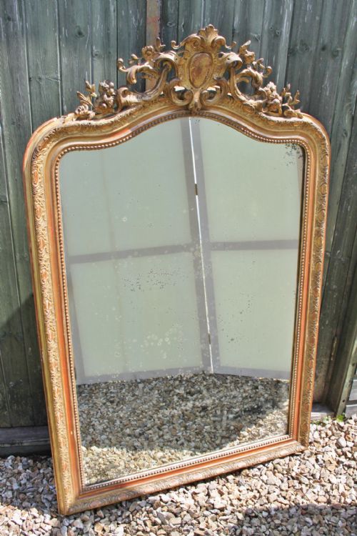 Antique Gilt Mirror