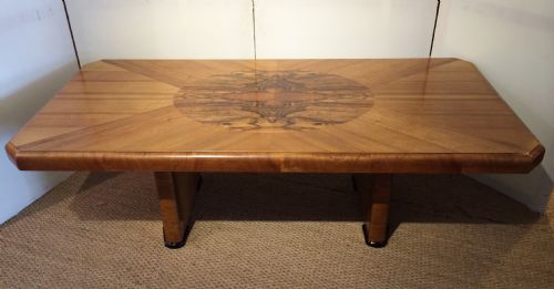 Art Deco Walnut Coffee Table