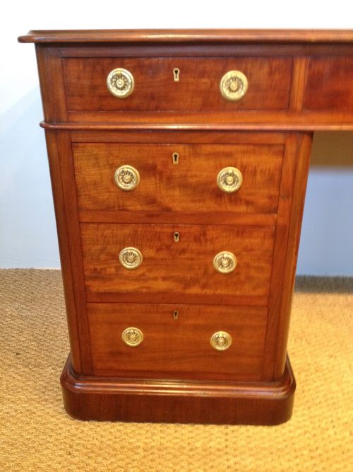 fig 1. MAHOGANY WRITING DESK