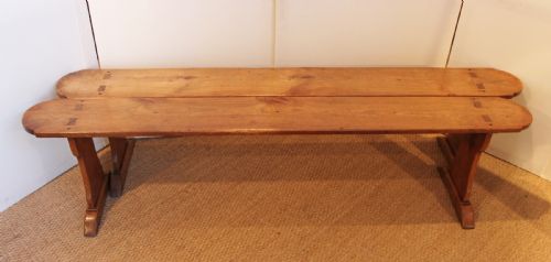 Pair of Cherrywood Benches