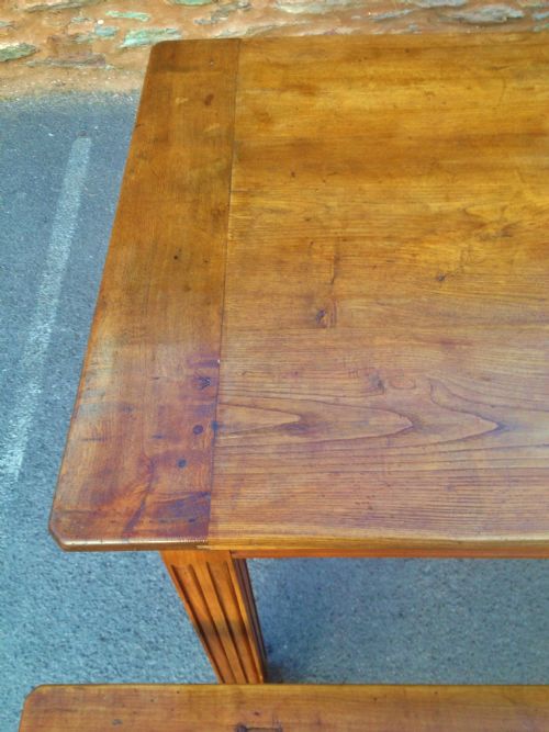 fig 1. farmhouse table