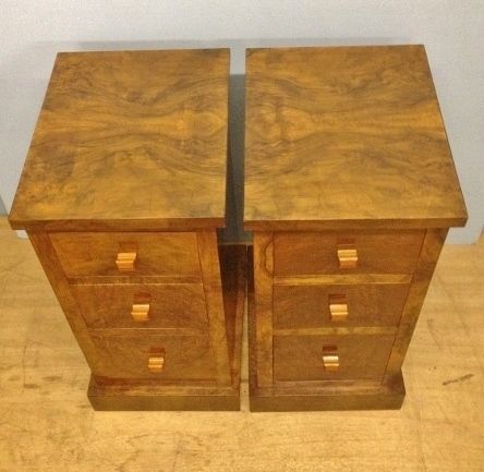 fig 1. Bedside cabinets Art Deco