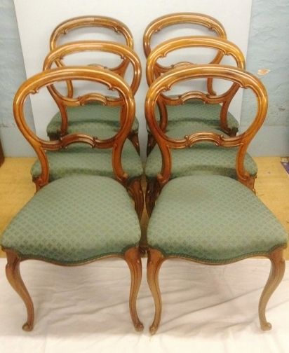 Set of 6 Rosewood Dining Chairs