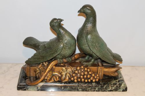 Spelter Pigeons