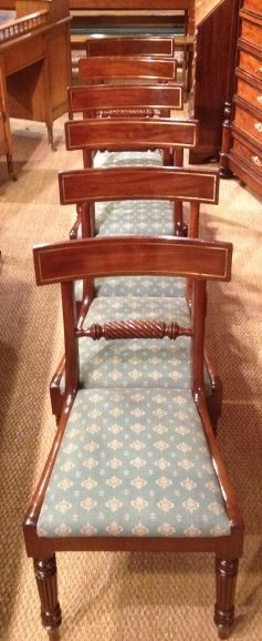 Set of 6 Dining Chairs C 1830