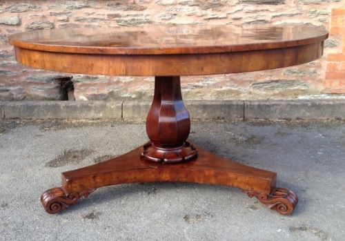 fig 1. Mahogany Dining Table