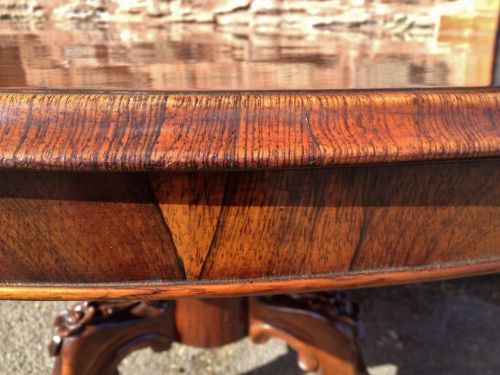 fig 1. Dining Table. Rosewood