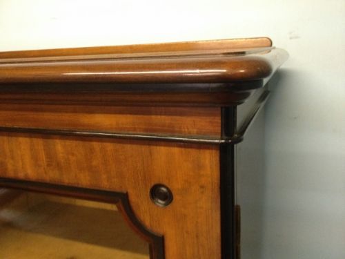 fig 1. MAHOGANY BOOKCASE